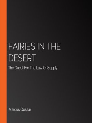 cover image of Fairies In the Desert